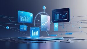 Varias imagens de gráficos remetendo ao tráfego pago